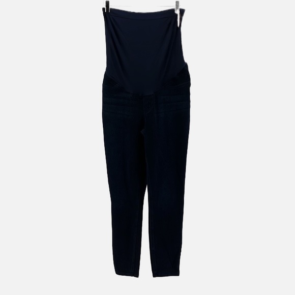 Spanx Mama Ankle Jean-ish Leggings in Twilight Rinse - NEW - Size XL - Picture 3 of 14